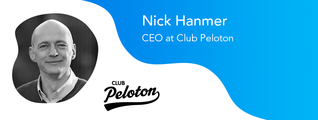 Nick Hanmer, CEO, Club Peloton