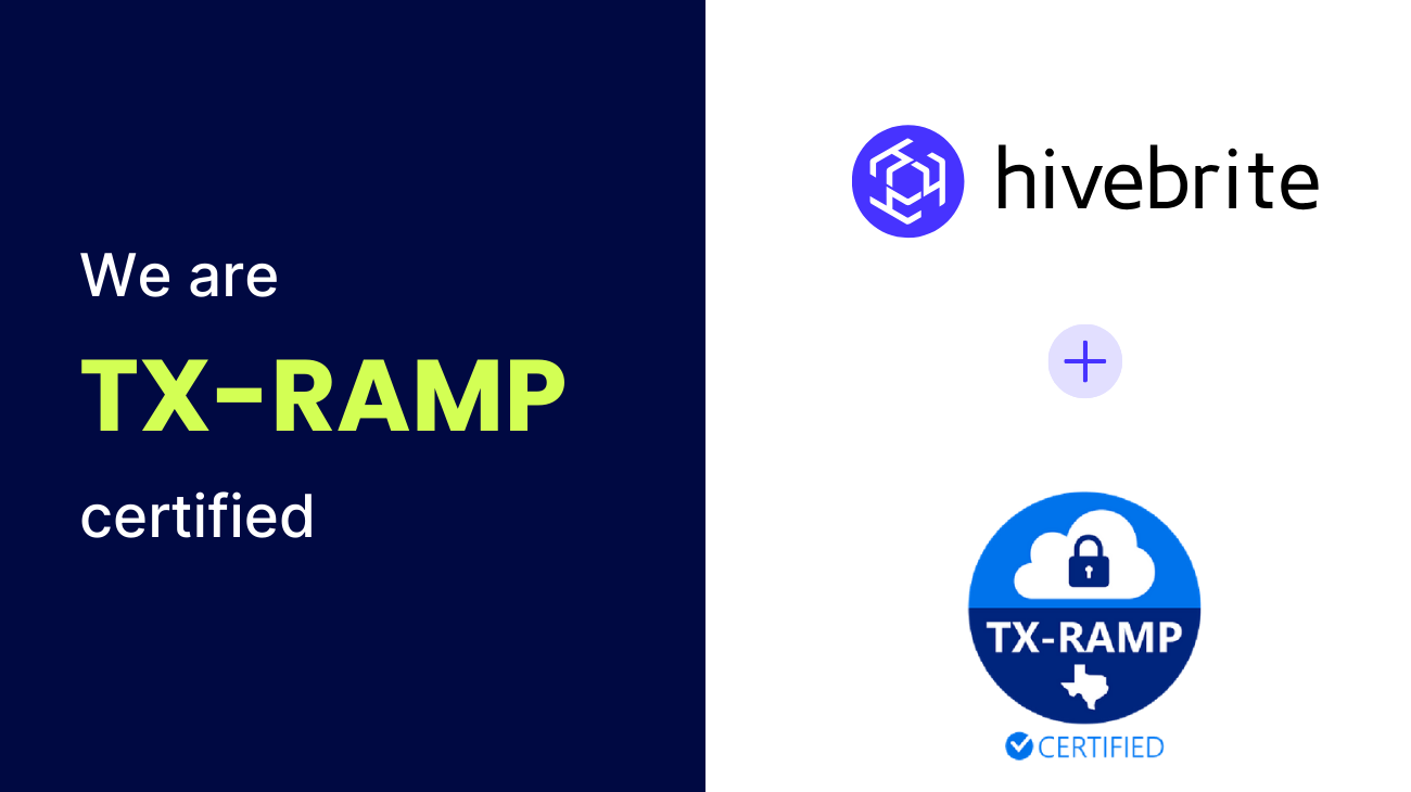 Hivebrite is now TX-RAMP-certified