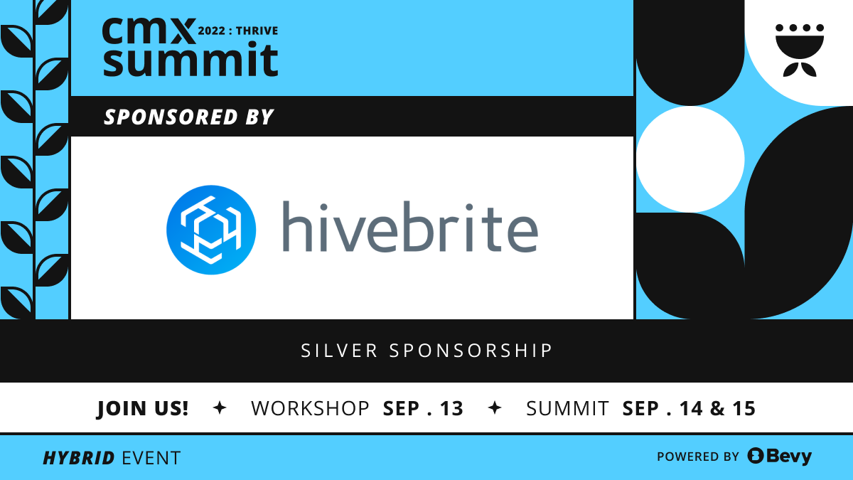 Join the Hivebrite team at the CMX Summit