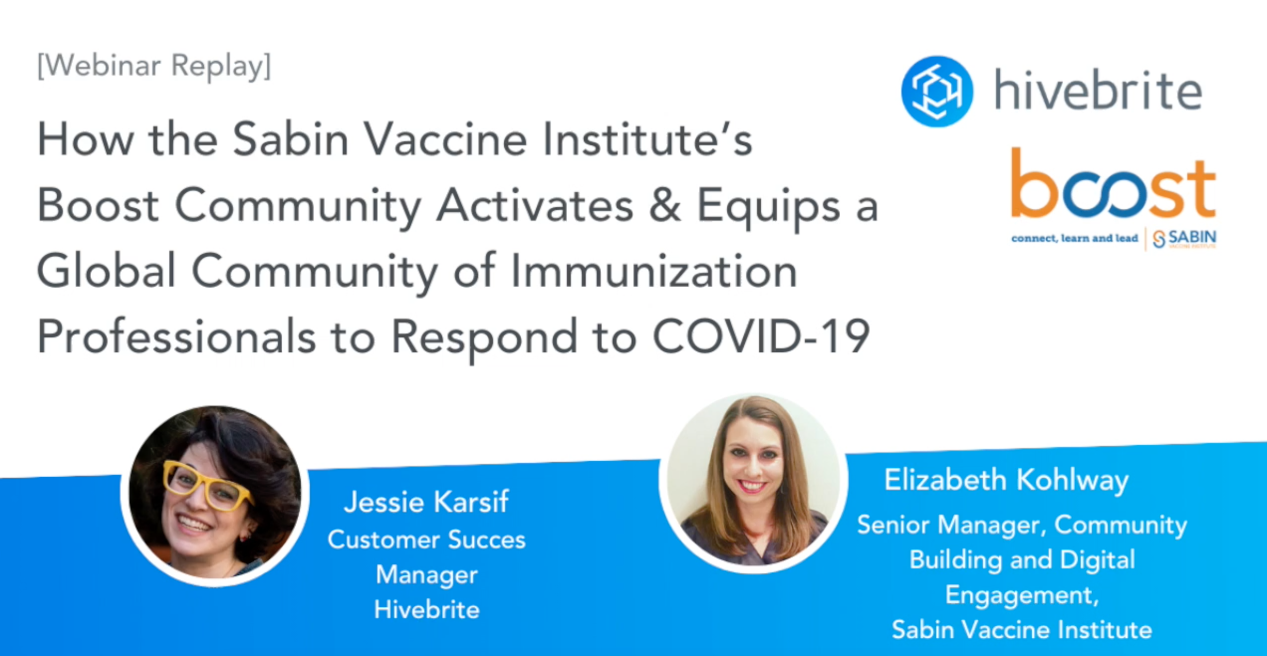 How the Boost Community Activates and Equips a Global Community of Immunization Professionals to Respond to COVID-19